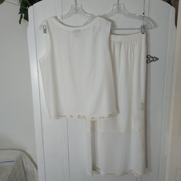 Bali Emerald 2 pc White Summer Set - Picture 5 of 6